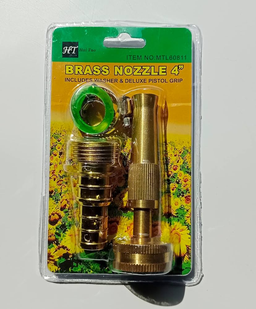 4" BRASS NOZZLE ( 2 WAY ADJUSTABLE )
